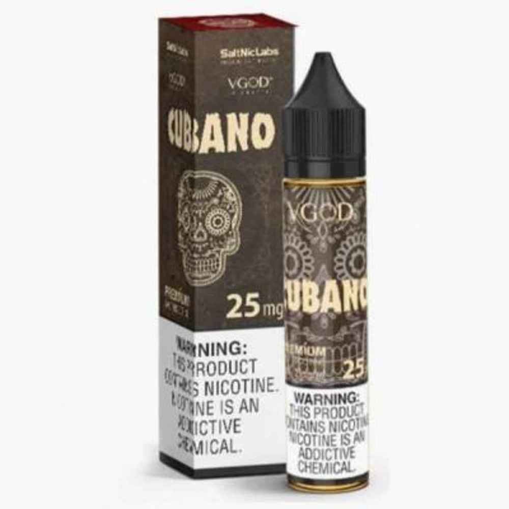 Vgod Cubano brown 30ml saltnic labs price in Pakistan