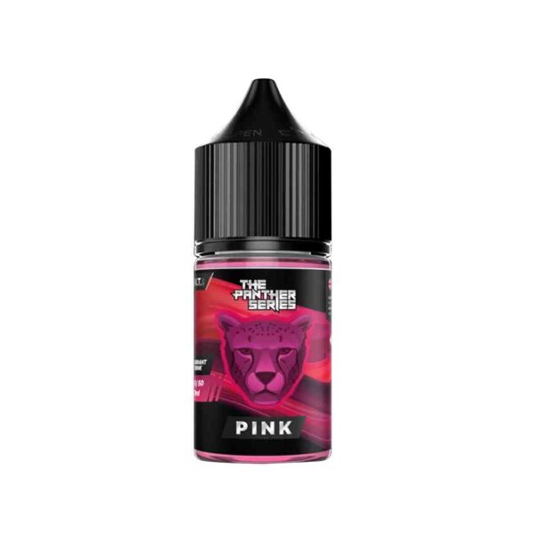 Dr Vapes Panther Pink 30ml Fresh blackcurrants drenched in cotton candy nectar. If you’re ready for an eruption of sweet, syrupy goodness