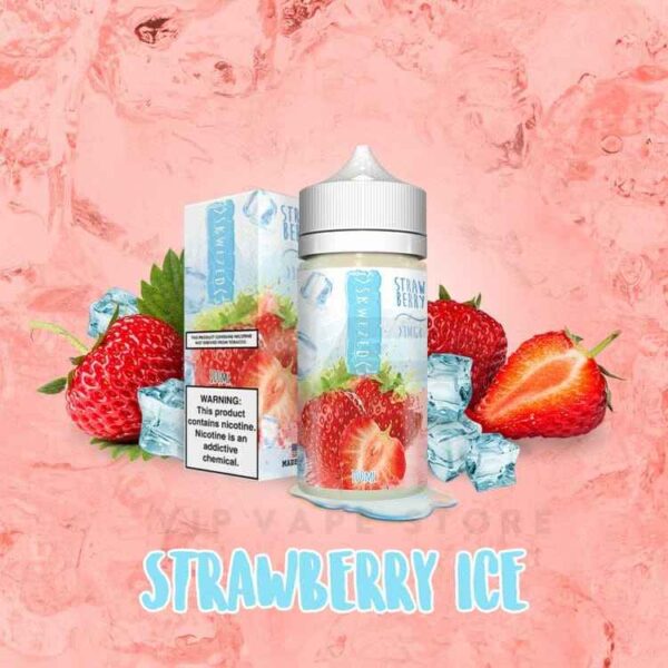 Skwezed Iced Strawberry 100ml the delicious flavor of ripe strawberries to the next level by infusing it with a chilly blast of menthol. offers an invigorating experience that combines the sweetness of sun-ripened strawberries with the coolness of menthol, creating a delightful. If you're a fan of strawberry flavors and enjoy a frosty kick, this e-liquid is the perfect choice. Blend: 70vg/30pg Nicotine strength: 0mg, 3mg, 6mg Bottle : 100ml Chubby Gorilla