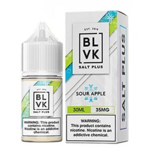 BLVK sour apple salt plus price