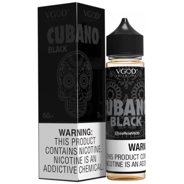 Cubano black Vgod 60ml