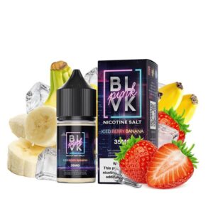 iced berry banana saltnic blvk pink flavors in Pakistan