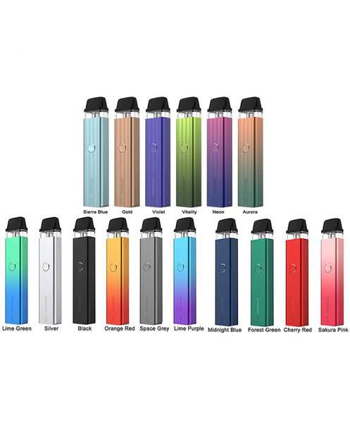 Xros 2 vape pod kit by Vaporesso A simple pen style device which is adorable and compatible in a single charge for a whole day or 2 , A one stop solution for all your vaping