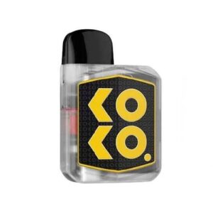 Uwell Caliburn KOKO Prime Vision is a 18W pod system kit constructed with translucent body and replaceable decorative panels. Ingenious airway design guarantees an easy switch between MTL and DTL vape. It comes with a 2ml top-fill pod, adopts FeCrAI 1.0ohm Coil and FeCrAI UN2 Meshed-H 0.8ohm Coil. In addition, the pod, coil is compatible with many, and the panel, lanyard is compatible with many. Kit has 690mAh battery capacity and can be charged with USB Type-C port.
