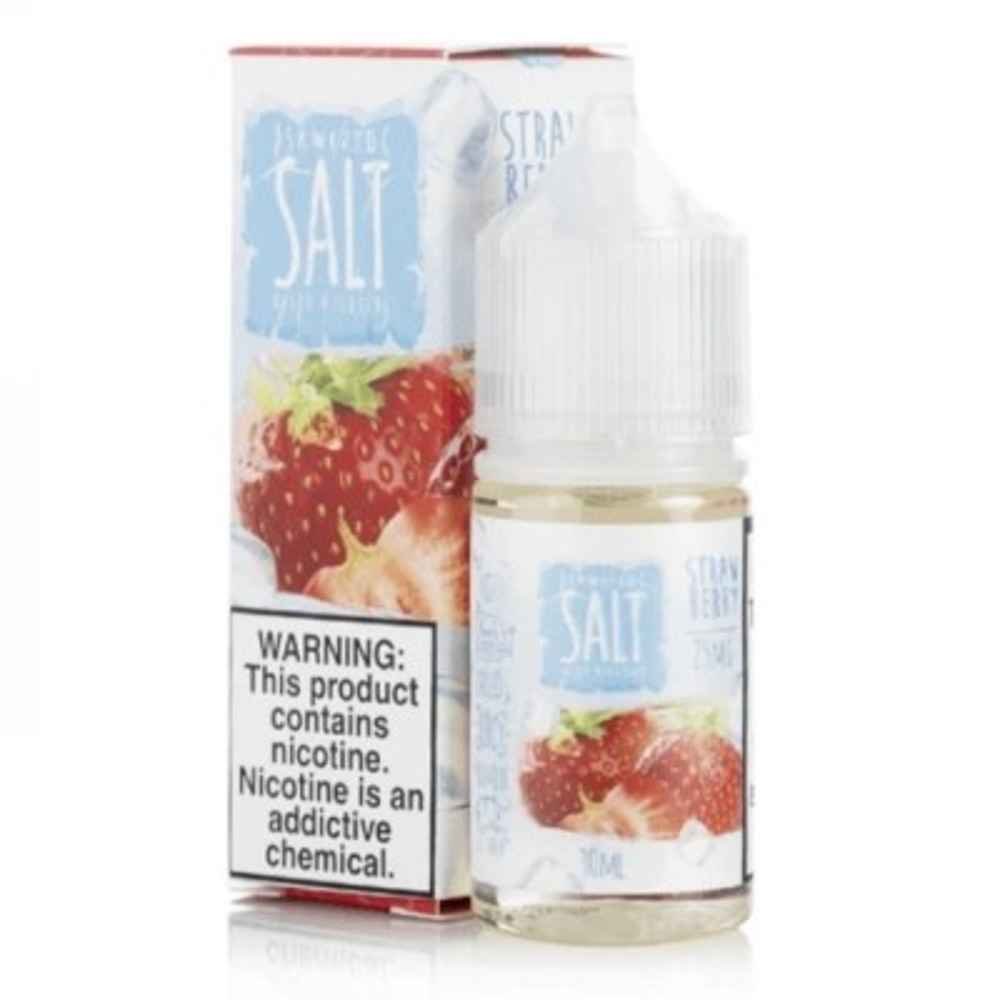 At SKWEZED, we're passionate about crafting exceptional e-liquids that capture the true essence of flavor. SKWEZED SALT NIC ICED Strawberry is no exception. Our expert mixologists meticulously selected the finest ingredients to bring you a strawberry blend that bursts with authenticity and richness. Each inhale will transport you to a sun-kissed strawberry field, while the exhale leaves a lingering coolness on your palate. Indulge in the epitome of quality and flavor with SKWEZED SALT NIC ICED Strawberry.