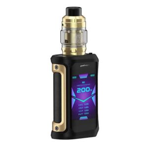 Geekvape Aegis X Kit included Aegis X Box Mod and Z Sub Ohm Tank. It features waterproof, shockproof, and dustproof and powered by dual 18650 batteries with a maximum output power of 200W. Equipped with the new AS2.0 chipset, the Aegis X supports Memory (M1-4)/ Power/ TC (SS, Ni, Ti, TCR)/ VPC and Bypass mode to meet different vaping needs.