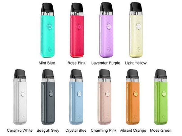 Voopoo Vinci Q Pod System Kit 900 mah battery is a small pocket size & light weight pod system with multi-layer texture, trendy appearance. works with 900mah built-in battery with LED indicator lights to show battery life, features button or draw-activated ignition.