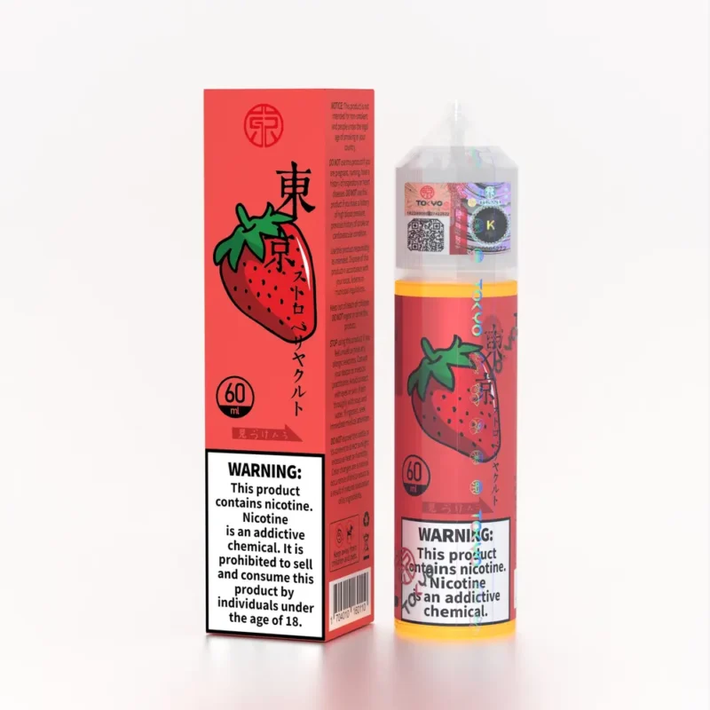 Tokyo Iced Strawberry Yakult 60ml at Karachi best vape shop