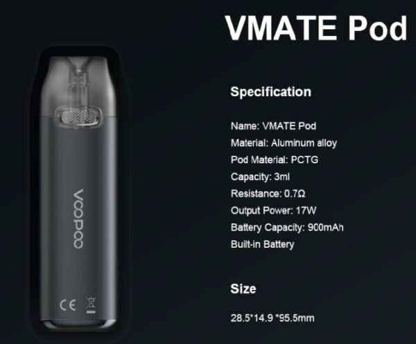 Voopoo VMATE Pod Kit Price in Pakistann