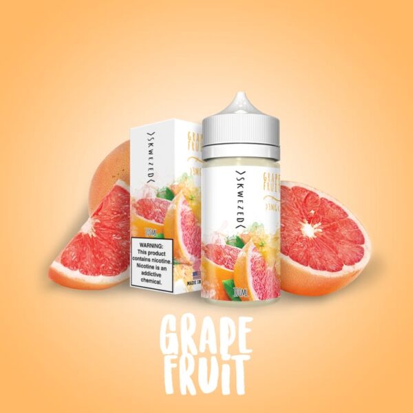 Skwezed Grapefruit 100ml Craving the delectable sweetness of grapefruit without the unwelcome bitterness. That's why crafted this masterpiece that ideal balance between sweet and tangy, delivering the quintessential grapefruit experience you desire, minus the bitterness.. Ratio : 70vg/30pg Available Nicotine Levels : 0mg, 3mg, 6mg Bottle : 100ml Chubby Gorilla
