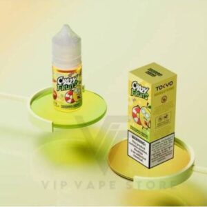 MANGO KING CRAZY FRUITS by Tokyo this taste mixes bitter and candy mangoes into a lovely refreshment. The aroma of mangoes flawlessly blends into the cooling ice, ideal for individuals who like cool candy vape and assist get the thru the day. VG/PG: 50%/50% Size: 30 ml Nicotine Strength:  35mg/50mg