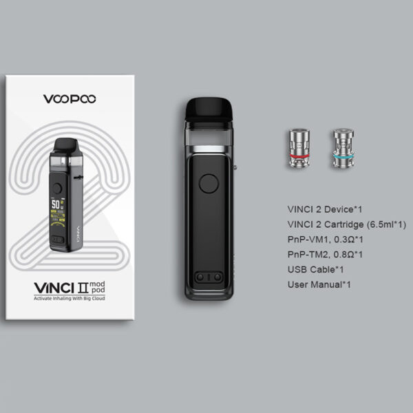 Voopoo Vinci 2 Pod Kit Packaging