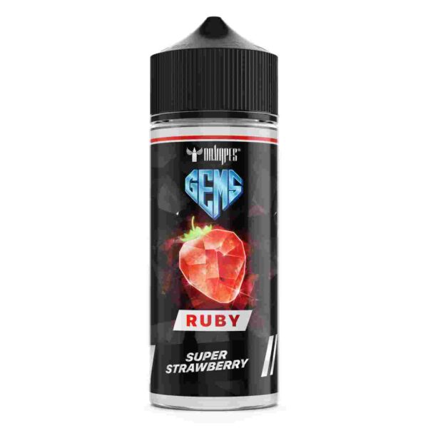 Gems ruby super strawberry by dr vapes 120l e liquid in Pakistan