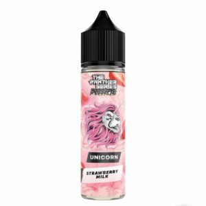 Panther Dessert Unicorn strawberry milk 60ml Indulge your loved ones with the incredibly delicious Strawberry Milk delight! Once you experience the classic strawberry milk paired with billowy clouds of marshmallow, you'll never want it any other way. It's a delectable combination that's sure to satisfy your cravings in a way that's simply unforgettable. Size: 60ml bottle Strength: 0, 3 & 6.12,18 MG VG/PG Ratio: 78/22