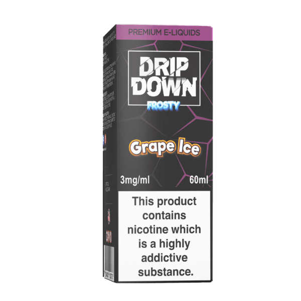Drip down grape Ice 60ml e liquid price