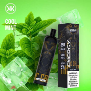 KK Energy disposable vape Cool Mint 5000 Puffs Price