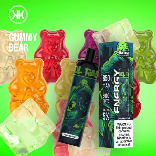 KK Energy Disposable Gummy Bear 5000 puffs