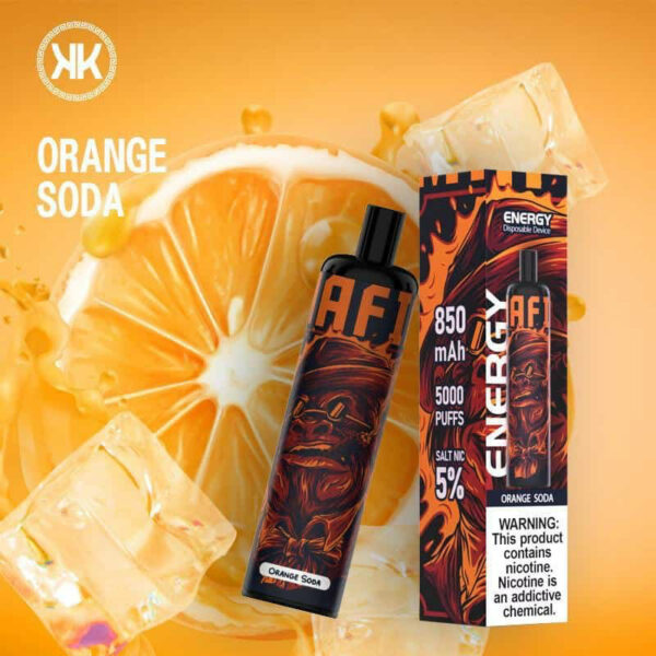 KK Energy Orange Soda Disposable vape Price in Pakistan