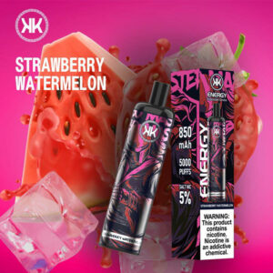 KK Energy Strawberry Watermelon 5000 Puff Disposable
