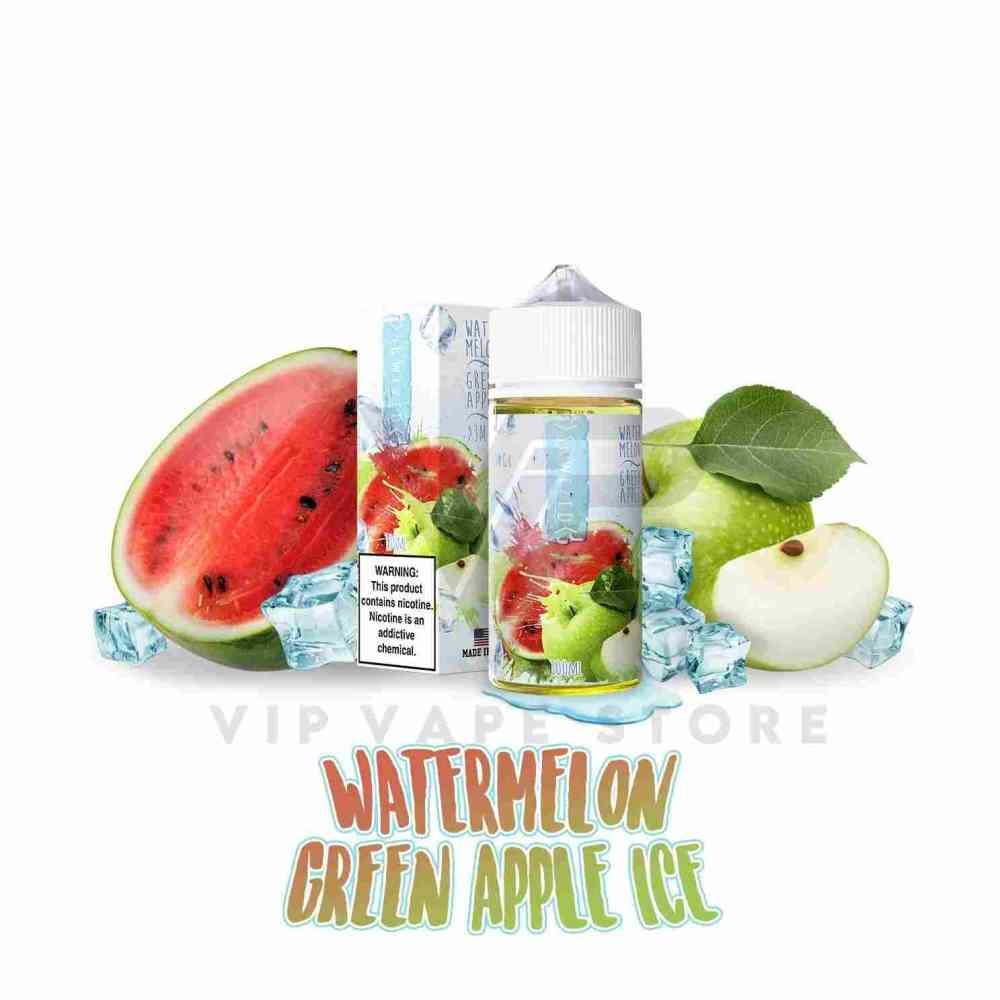 Skwezed iced Watermelon Green Apple 30ml nicsalt brand new e-liquid Watermelon & Green Apple with mint each flavors hits customers in waves as they completely inhale each tastes act as a summer time season refresher of kinds to help in staying cool for the duration of the day. The end result of this in part bitter, ordinarily sweet, aggregate of the 2 end result is an extremely silky e-juice that flows results easily from the primary pull to the last, the fruity epitome of bitter meets sweet.