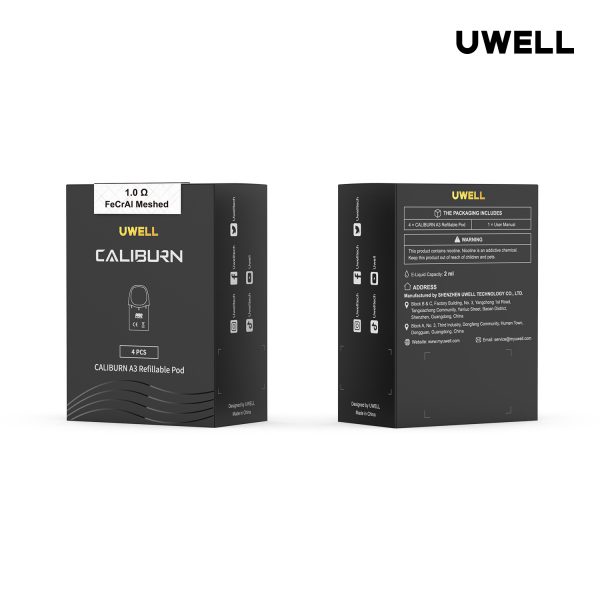 Uwell A3 replacement cartridges pods