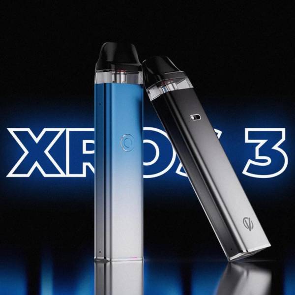 Vaporesso XROS 3 Pod Kit is the latest in Vaporesso’s XROS series, offering MTL & RDTL vaping in a slim, easy-to-use pod system. It is backed by a 1000mAh battery and features dual activation modes, single-button operation, adjustable airflow, and Corex heating tech for a longer-lasting coil. The device is available in 8 gorgeous finishes, including solid colors and gradients. Features a single button for operation, which can be used to power the device on or off (by pressing 5 times quickly) or to fire the vape—but you can also simply inhale on the mouthpiece to fire, makes vaping easy-peasy with its minimal interface. The device also features a precise airflow adjustment switch on the back below the pod, allowing users to tailor their draw from a loose RDTL inhale to a tight MTL one. Vaporesso Xros 3 pod kit Features & specs: Easy-to-use pod system For MTL & RDTL vaping 1000mAh built-in battery USB Type-C charging (cable included) Dual activation modes 2ml refillable pods with built-in coils Adjustable airflow