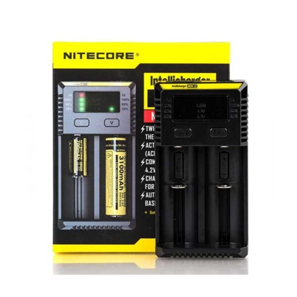 nitecore i2 battery charger box vip vape store