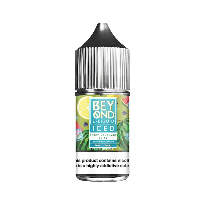 Best nicsalt flavor low ice for pod kit Beyond Ice Berry Melonade Blitz 30ml