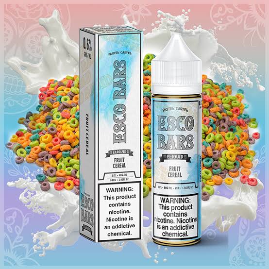 Fruits cereal by esco bars e juice 60ml in Pakistan