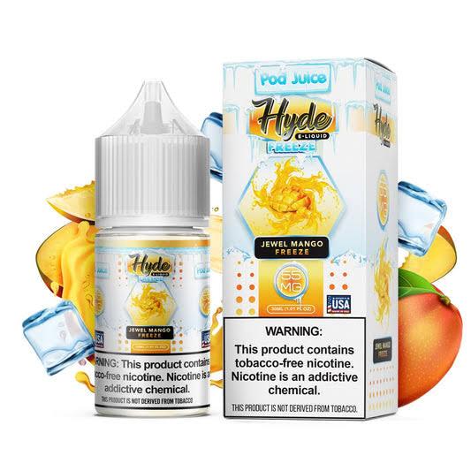 Hyde x Pod juice Jewel mango 30ml salt nicotine pod e-juice