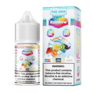 Pod juice rainbow freeze salt nicotine 30ml at VIP vape store Pakistan