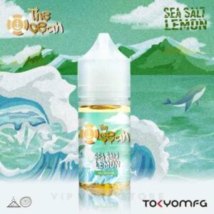 Iced salt sea lemon 30ml Tokyo the Ocean series Dive into the refreshing experience scrumptious flavor combines the zesty essence of lemon extracts with the subtle infusion of sea salts, invoking memories of your favorite seaside moments VG/PG: 50%/50% Size: 30 ml Nicotine Strength:  0mg/20mg/35mg/50mg