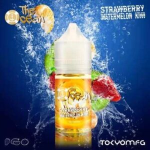 Iced Strawberry watermelon kiwi Tokyo the Ocean series ideal aggregate of fruits , mixed the sweetness of strawberry and the particular taste of melon with the bitter and candy kiwi, which comes out one impressively scrumptious taste