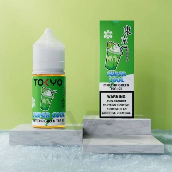 Matcha Green Tea 30ml Tokyo Super cool series the rich and authentic flavor of finely ground matcha leaves, creating a vaping experience that captures the essence of traditional Japanese tea culture. Savor the earthy and subtly sweet notes with every puff, delivering a refreshing and invigorating sensation. This unique blend offers a cool and satisfying, making it a standout addition. VG/PG: 50%/50% Size: 30 ml Nicotine Strength:  35mg/50mg Fast vape store delivery service in Pakistan Take advantage of our nationwide delivery services, streamlined through trusted courier partners like Leopard, TCS, and Bykea. Additionally, our in-house riders are on hand to ensure prompt deliveries within the city. Keep abreast of our latest offerings by browsing our website and engaging with us on Facebook and Instagram. Our unwavering commitment to authenticity and freshness ensures a consistent supply of top-quality products and exceptional customer service. Don’t miss out on the exclusive offer for Matcha Green Tea 30ml Tokyo Super cool series available at the best price in Pakistan, exclusively at VIP Vape Store. This offer guarantees accessibility and the best value for your vaping needs. Explore our extensive collection of E-liquid and salt nicotine flavors, encompassing a diverse array ranging from fruits to desserts, cereals, and tobacco, catering to various preferences. Transitioning to freebase e-juices allows flexibility in selecting nicotine strengths from 0mg to 18mg. Additionally, delve into salt nicotine options spanning from 20mg to 50mg for even greater choices. At VIP Vape Store, customization is a priority, ensuring a tailored and enjoyable experience for every vaper