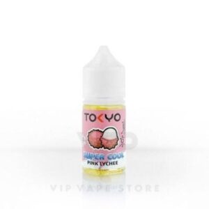 Pink lychee 30ml Tokyo Super cool series Inhale the delightful fusion of sweet and tangy encapsulates the essence of exotic lychee, perfectly balanced for a cool and satisfying sensation, offering a refreshing and invigorating experience in every puff. It stands as a standout addition to the lineup, delivering a unique and satisfying flavor profile VG/PG: 50%/50% Size: 30 ml Nicotine Strength:  35mg/50mg Fast vape store delivery service in Pakistan Take advantage of our nationwide delivery services, streamlined through trusted courier partners like Leopard, TCS, and Bykea. Additionally, our in-house riders are on hand to ensure prompt deliveries within the city. Keep abreast of our latest offerings by browsing our website and engaging with us on Facebook and Instagram. Our unwavering commitment to authenticity and freshness ensures a consistent supply of top-quality products and exceptional customer service. Don't miss out on the exclusive offer for Pink lychee 30ml Tokyo Super cool series, available at the best price in Pakistan, exclusively at VIP Vape Store. This offer guarantees accessibility and the best value for your vaping needs. Explore our extensive collection of E-liquid and salt nicotine flavors, encompassing a diverse array ranging from fruits to desserts, cereals, and tobacco, catering to various preferences. Transitioning to freebase e-juices allows flexibility in selecting nicotine strengths from 0mg to 18mg. Additionally, delve into salt nicotine options spanning from 20mg to 50mg for even greater choices. At VIP Vape Store, customization is a priority, ensuring a tailored and enjoyable experience for every vaper