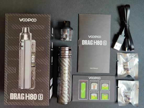 box voopoo drag h80 s starter kit vip vape store