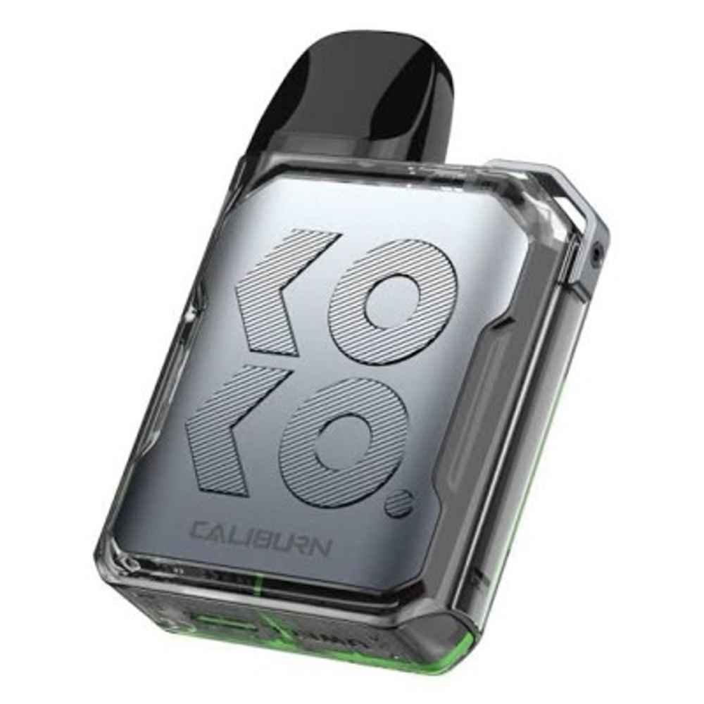 Uwell Caliburn GK2 Vision Pod Kit System is an upgraded version of the Caliburn GK2 series, offering a fashionable design and enhanced functionality for a better vaping experience. The kit features a dazzling light and transparent design that sparks the imagination of the future. With the UWELL Pro-Focus flavor adjustment and Un-fecral coils technology, the Caliburn GK2 Vision delivers impressive flavor and vapor production. The variety of colors available in the CALIBURN GK2 Vision series adds a touch of style to your vaping experience. caliburn Gk2 vision Specifications : Materials: PA. PC+ABS Silicate Glass Dimensions: 72.2 x 46.6 x 16.3 mm Net Weight: 45.2 g E-liquid Capacity: 2.0 ml Max Output Power: 18 W Battery Capacity: 690 mAh The Packaging Includes: CALIBURN GK2 vision Pod System 1 x UN2 Meshed-H 1.20 CALIBURN G2 Coil 1 x UN2 Meshed-H 0.80 CALIBURN Gk2 Coil (Spare) User Manual Type-C Charging Cable Lanyard Uwell caliburn GK2 Vision Features: The light shines different colors Then device vibrates in various states Compatible with 3 CALIBURN G series’ coils ( CALIBURN G2 1.2Ω meshed coil, CALIBURN G 0.8Ω meshed coil, and CALIBURN G 1.0Ω coil)  includes 1.2Ω and 0.8Ω two meshed coils.  precise airflow by fine-tuning the airflow wheel at the bottom of the cartridge. Finally top filling is an easy way to refill e-liquid without pulling out the cartridge. E-liquid: 2ml Weight: 45.2g Output: 18W Colors: 6 Colors Battery: 690mAh Materials: PA, PC+ABS, Silicate Glass
