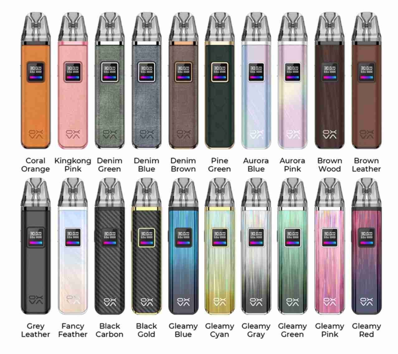 Oxva xlim pro 30w all colors and new colors