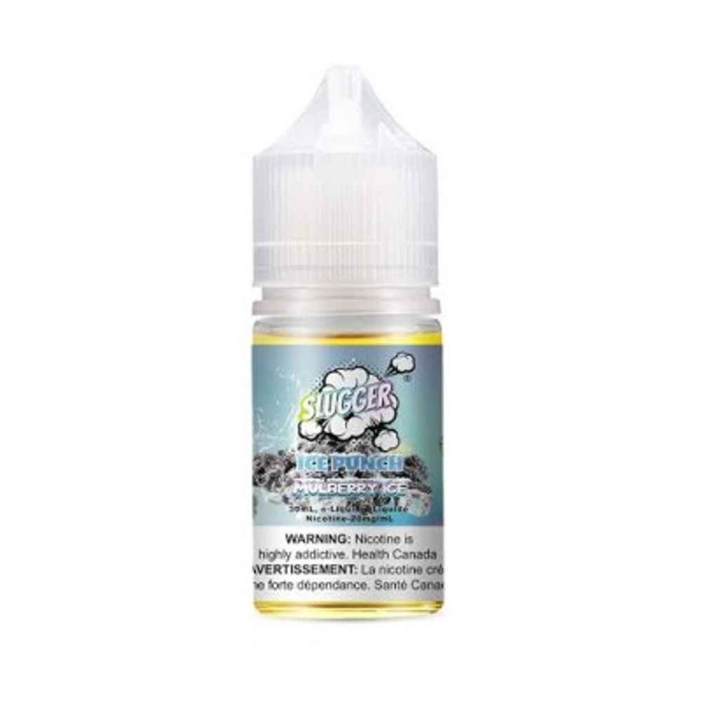 A sweet and tangy taste of SLUGGER's Mulberry Ice Punch Series 30ML, a premium e-liquid that combines the juicy flavor of mulberries with a refreshing hint of ice punch. This mouthwatering vape juice is perfect for those who crave a sweet and fruity taste with a cool twist. With its 30ML capacity, you can enjoy the delightful flavor of mulberries and ice punch all day long.