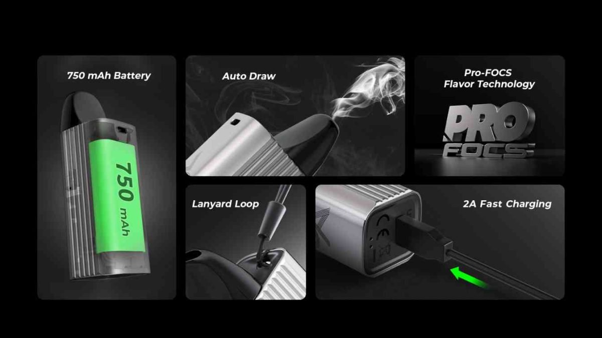 UWELL Caliburn AZ3 Pod Kit System - Image 5