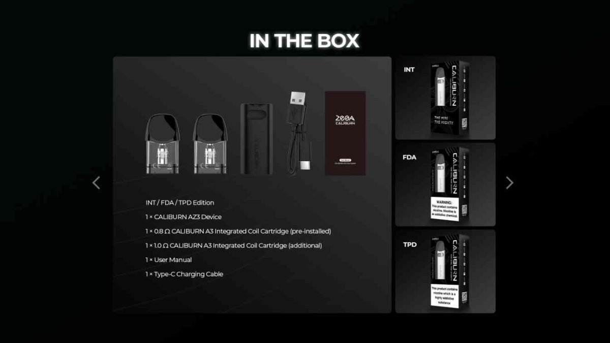 UWELL Caliburn AZ3 Pod Kit System - Image 8