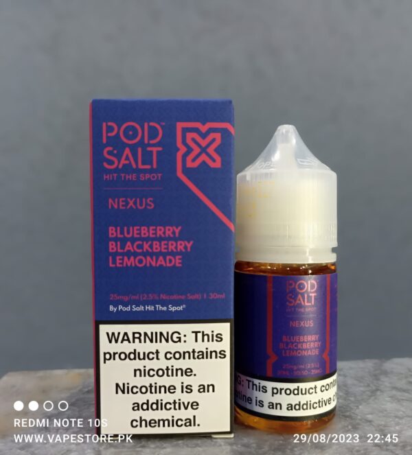 Pod Salt Nexus series Blackberry blueberry lemonade 30ml