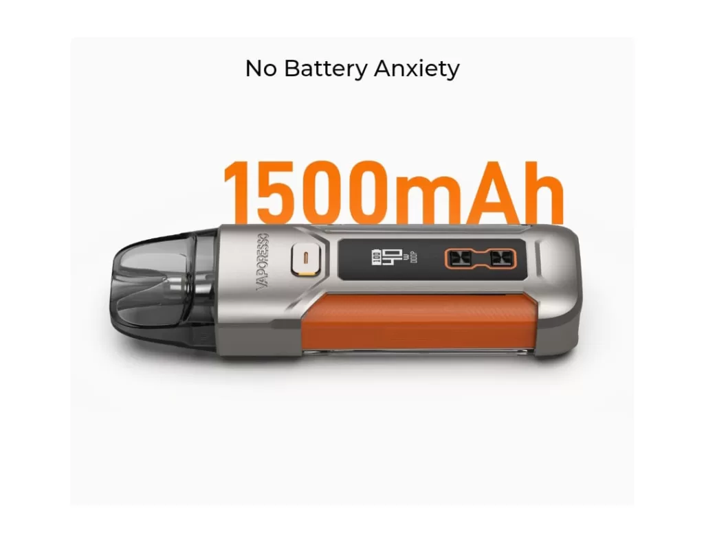 vaporesso luxe x pro pod kit 1500mah battery