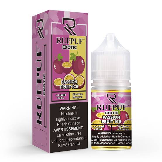 rufpuf passion fruit ice 30ml now available in pakistan