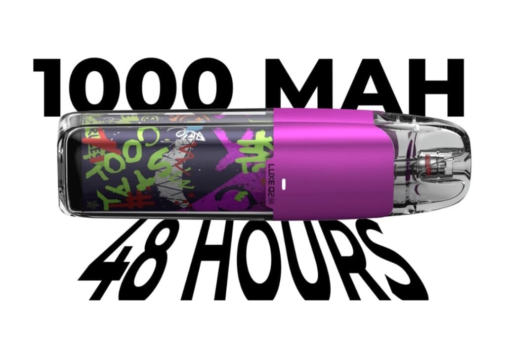luxe q2 se pod kit 1000mah battery