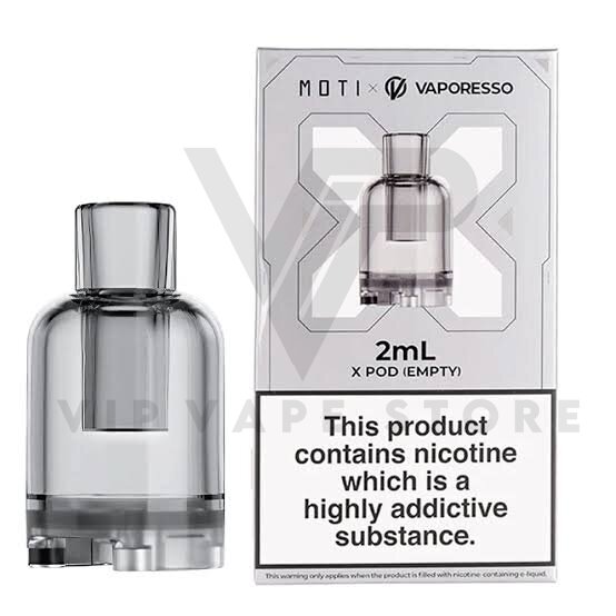 Vaporesso moti X mini replacement cartridge allows for customizable airflow by a straightforward rotation of the pod within the device itself. This user-friendly feature ensures that you can tailor your vaping experience to your preference. The X Mini is thoughtfully engineered for compatibility with Vaporesso X Moti X35 coils. These coils are renowned for their unique honeycomb mesh design that consistently delivers an exceptional RDTL (Restricted Direct to Lung) vaping experience. Features: 4ml e-liquid capacity Refillable Vape Pod Adjustable Airflow Compatible with Vaporesso x Moti X35 coils