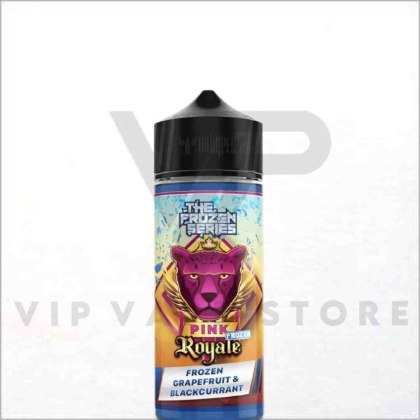 Pink frozen royale in 120ml by panther series dr.vapes
