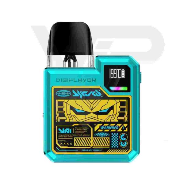 Geekvape Digi Q pod kit a 1000 mah battery with Q cartridges compatibility comes in 0.6/1.0 ohms for DL & MTL, futuristic latest crafted design on panel with precise airflow and output wattage adjustments, its high-definition OLED display keeps informed about temperature and battery life. Elevate style with the vibrant RGB light display, this kit as visually captivating as it is intuitive. check out best price of geekvape Digi Q in Pakistan & colors availablitiy