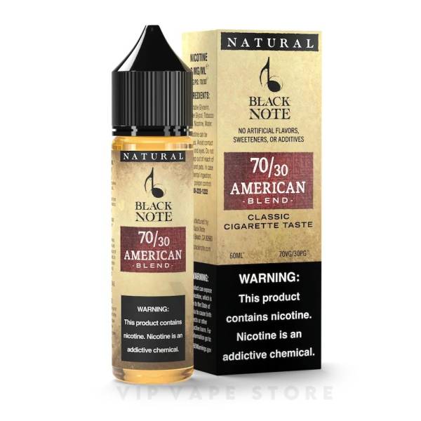 Black Note american blend 60ml Within this blend lies a sanctuary for enthusiasts, offering an authentic flavor profile that transcends convention. The innate sweetness of the leaves entwines in an effortless dance with the boldness of Burley and Oriental varieties. This fusion mirrors the essence of a timeless classic, yet elegantly bypasses smoke, tar, carbon monoxide, and other combustible elements. Each variant undergoes a meticulous journey of flue, air, and sun curing, meticulously orchestrated to deliver a tapestry of richness and exquisite harmony, stroke by stroke, with every draw.