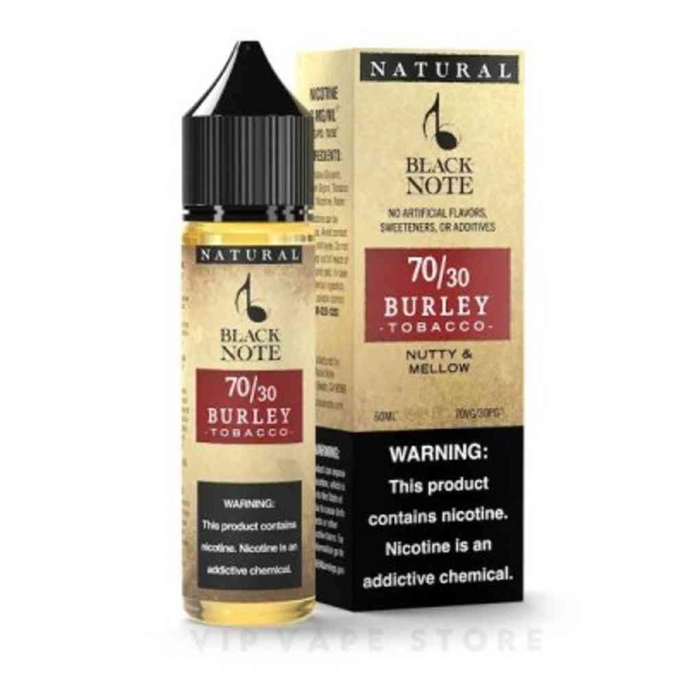 Black Note Burley tobacco 60ml In the shadow of Italy's Vesuvius volcano, this tobacco thrives, offering beyond a mere smoke—an experience. Through a delicate interplay of sun-ripening and shade-curing, this tobacco orchestrates a symphony of balance. Born from the volcanic foothills, its essence encapsulates a burst of savory flavors, imprinting an indelible mark on every draw—a testament to nature's artistry and the meticulous craftsmanship behind each puff